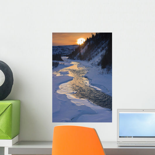 Scenic Sunset Wall Decal