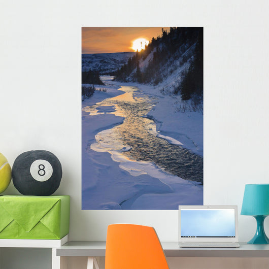 Scenic Sunset Wall Decal