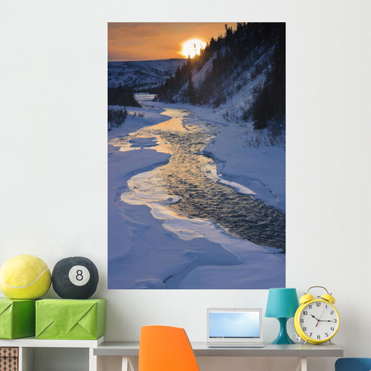 Scenic Sunset Wall Decal
