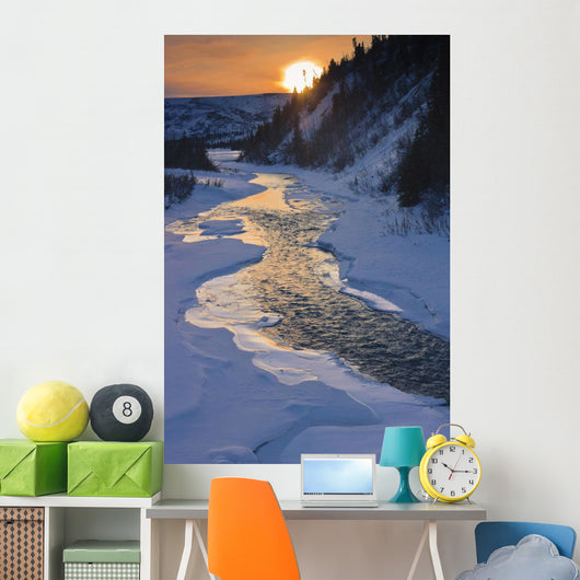 Scenic Sunset Wall Decal