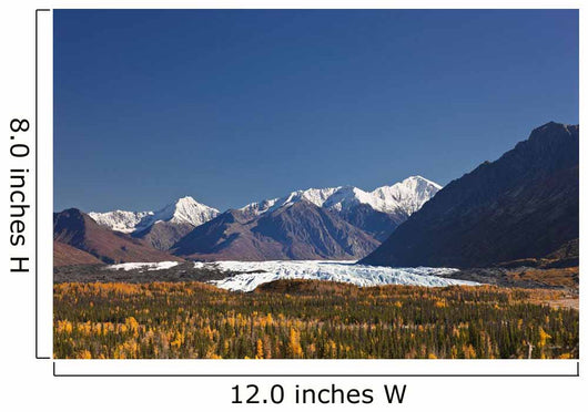 Scenic Matanuska Glacier and Wall Decal