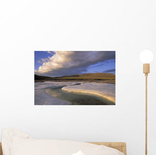 Warm Light W Reflecting Wall Decal