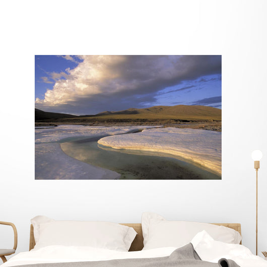 Warm Light W Reflecting Wall Decal