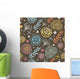 Stylish Spring Floral Seamless Wall Decal