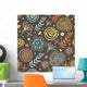 Stylish Spring Floral Seamless Wall Decal