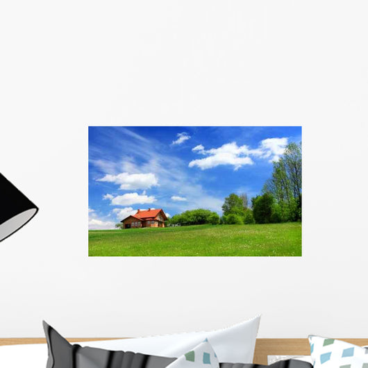 New House Spring Wall Decal