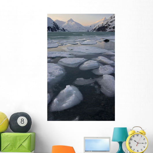Scenic Ice Portage Lake Wall Decal
