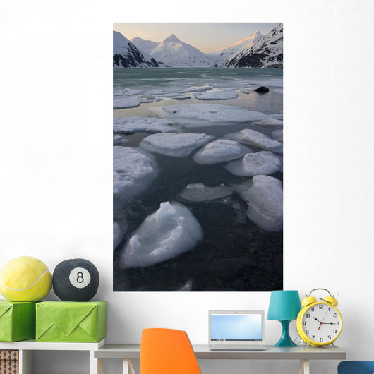 Scenic Ice Portage Lake Wall Decal