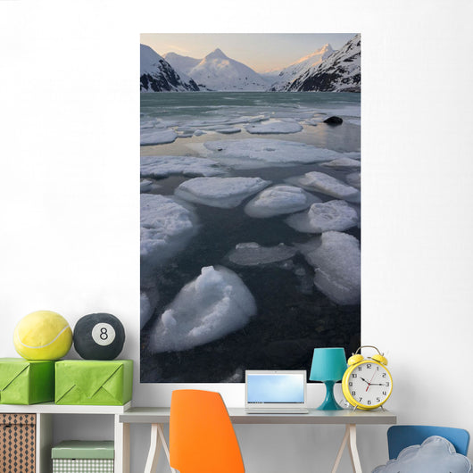 Scenic Ice Portage Lake Wall Decal