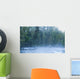 Fly Fisherman Fights Dolly Wall Decal