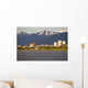 Downtown Anchorage Skyline Spring Wall Decal