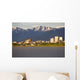 Downtown Anchorage Skyline Spring Wall Decal
