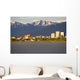 Downtown Anchorage Skyline Spring Wall Decal