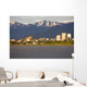 Downtown Anchorage Skyline Spring Wall Decal