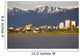 Downtown Anchorage Skyline Spring Wall Decal