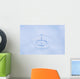 Up Water Droplet Hitting Wall Decal