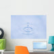 Up Water Droplet Hitting Wall Decal