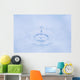 Up Water Droplet Hitting Wall Decal
