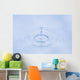 Up Water Droplet Hitting Wall Decal