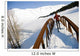Female Skier Tours Center Wall Decal