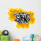 Strong Graffiti Brick Wall Decal
