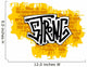 Strong Graffiti Brick Wall Decal