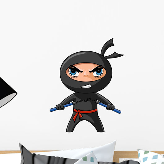 Ninja with Nunchaku