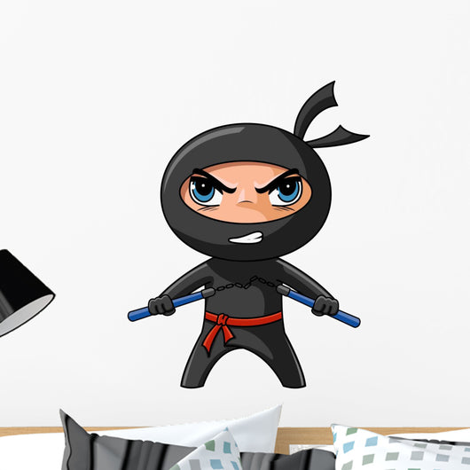 Ninja with Nunchaku