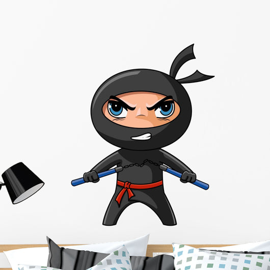 Ninja with Nunchaku