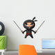 Ninja With Katana Wall Decal