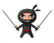 Ninja With Katana Wall Decal