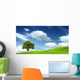 Green Landscape Wall Decal