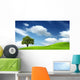 Green Landscape Wall Decal