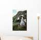 Black-browed Albatross Chick Sitting Wall Decal