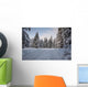 Winter Scenic Snowy Road Wall Decal