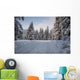 Winter Scenic Snowy Road Wall Decal