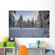 Winter Scenic Snowy Road Wall Decal