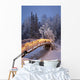 Bridge Decorated with Christmas Wall Decal Design 2