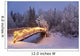 Bridge Decorated with Christmas Wall Decal Design 1
