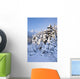 Winter Scenic Snow-covered Spruce Wall Decal