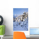 Winter Scenic Snow-covered Spruce Wall Decal