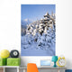 Winter Scenic Snow-covered Spruce Wall Decal