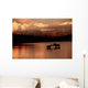 Moose Kissing Wonder Lake Wall Decal