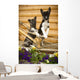 Iditarod Alaskan Husky Puppies Wall Decal Design 1