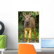 Up O Moose Calf Wall Decal
