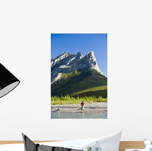 Father and Son Fishing Wall Decal