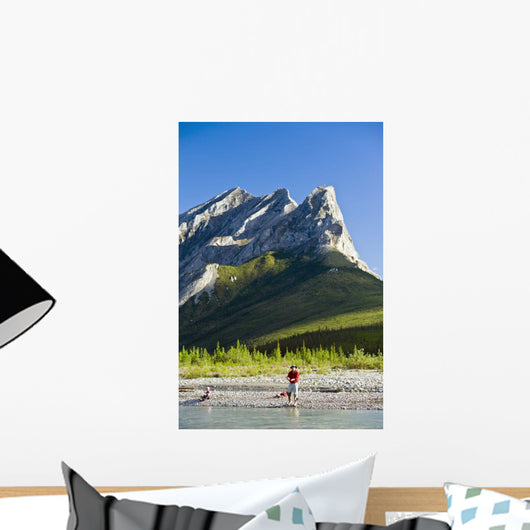Father and Son Fishing Wall Decal