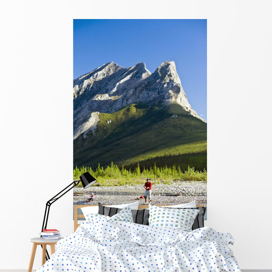 Father and Son Fishing Wall Decal