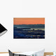 Anchorage Skyline Sunset with Wall Decal
