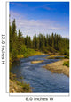 Jack Creek near Nabesna Wall Decal